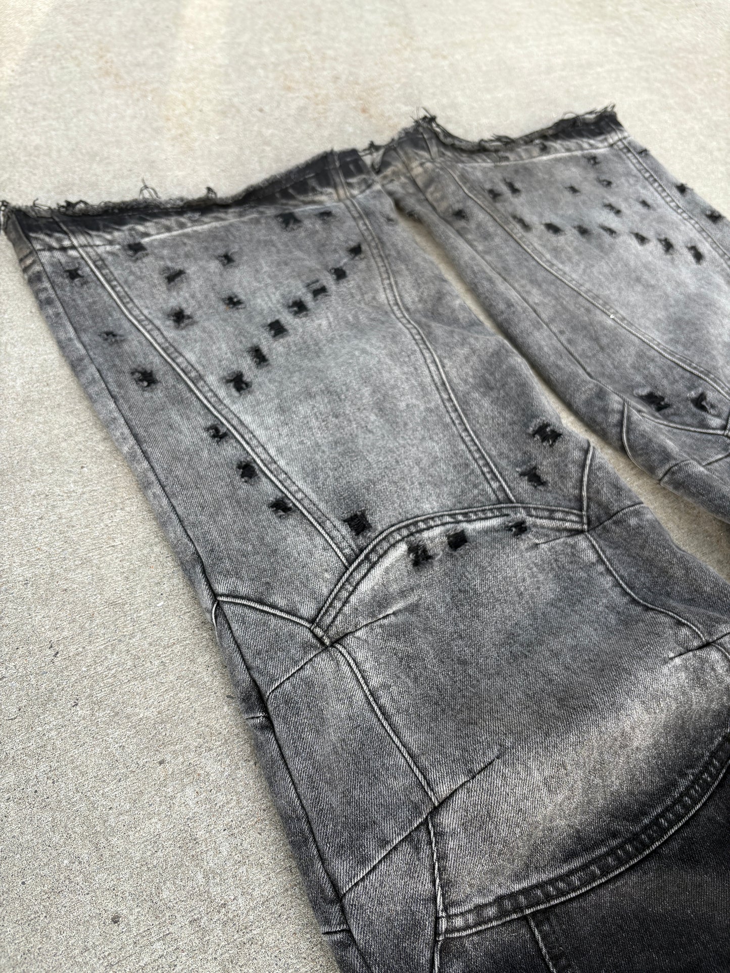 Ash of love ( Denim Baggy Jeans) PRE ORDER