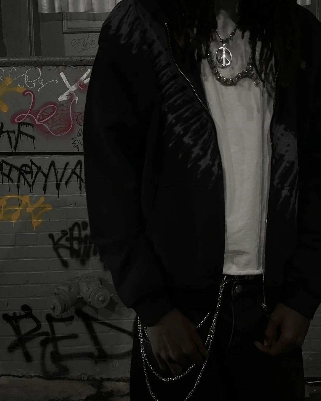 Ammo Chain Zip Hoodie – (PRE-ORDER)