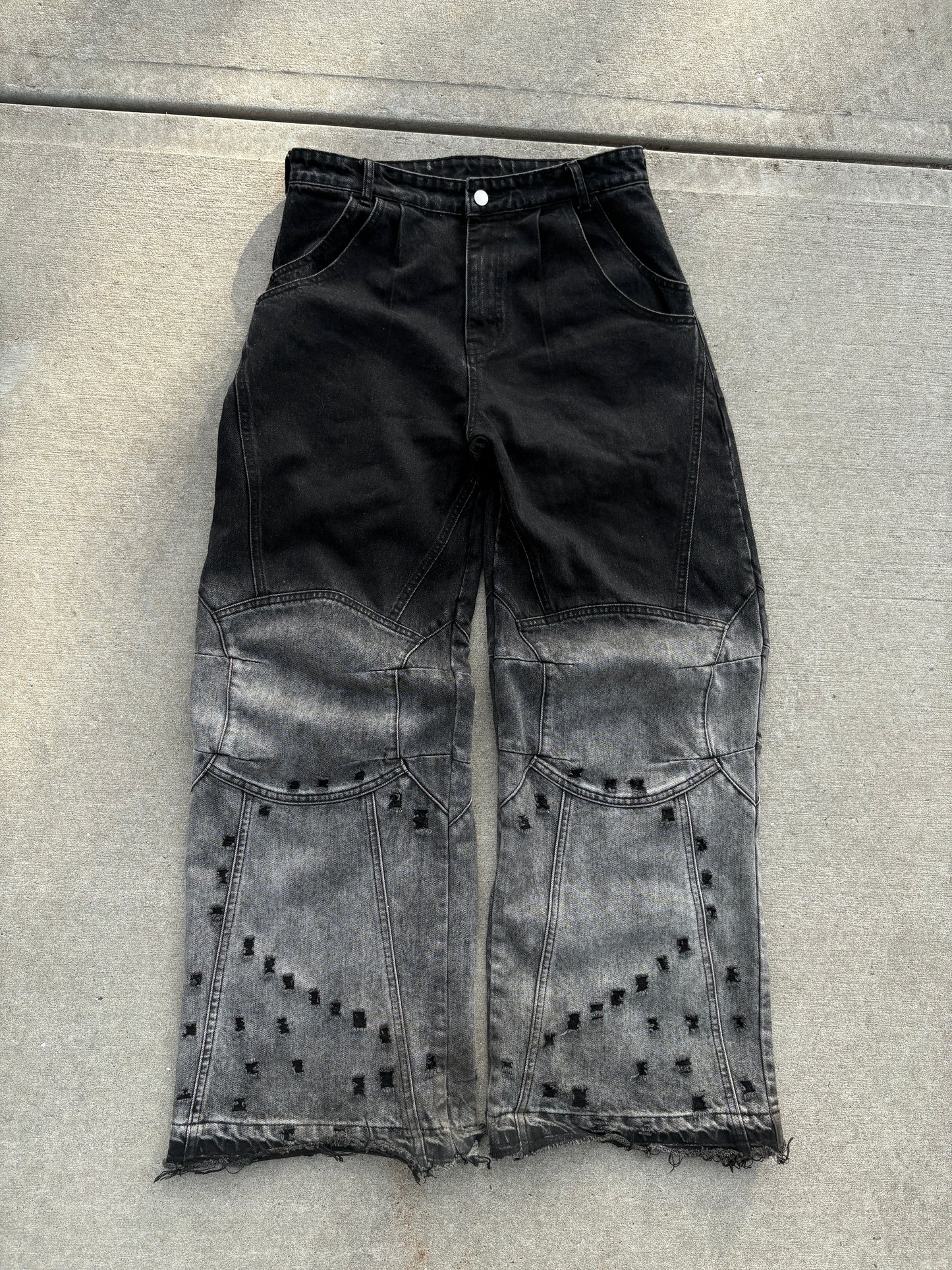 Ash of love ( Denim Baggy Jeans) PRE ORDER