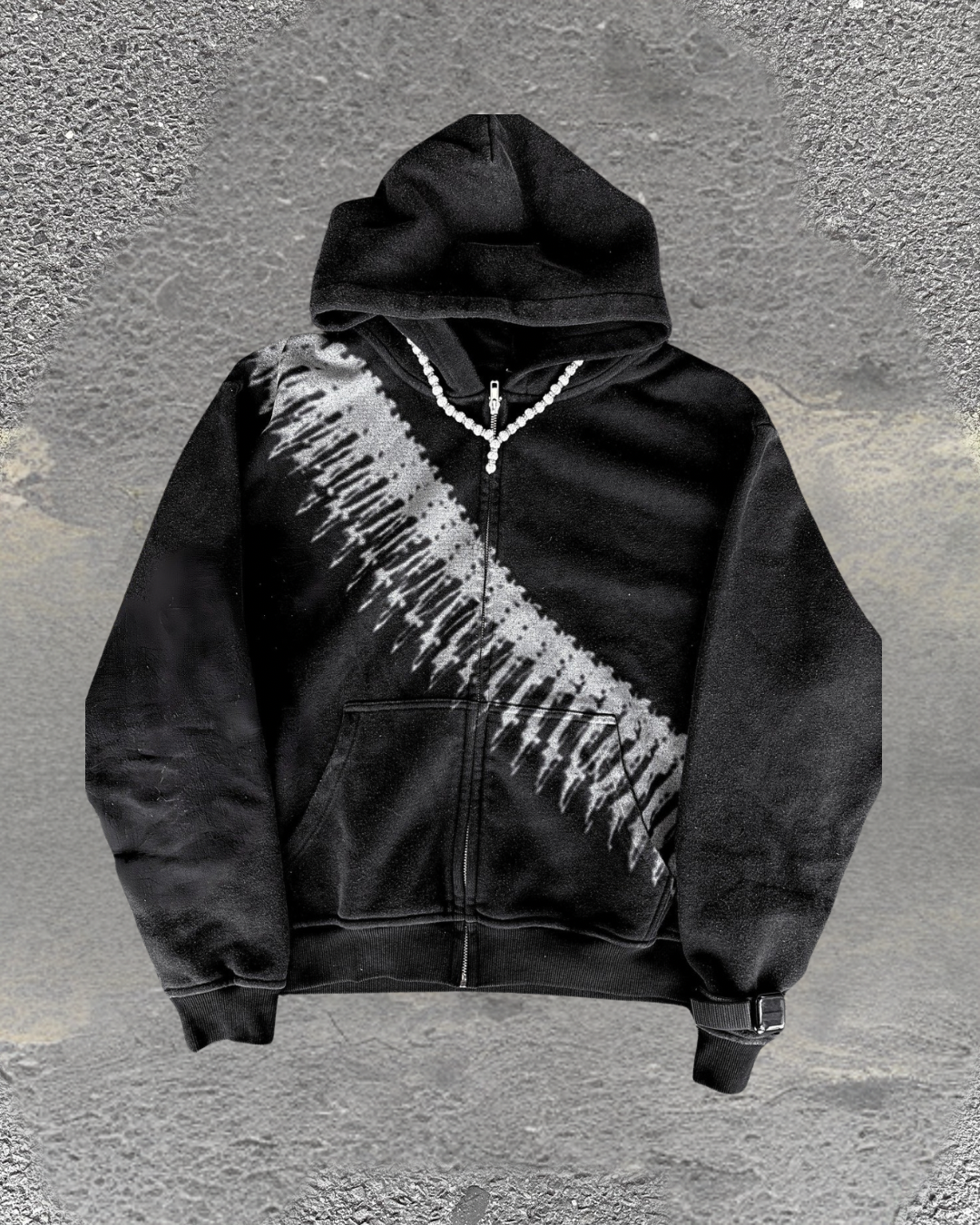 Ammo Chain Zip Hoodie – (PRE-ORDER)