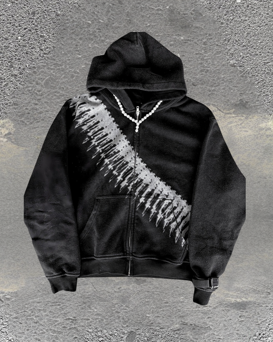 Ammo Chain Zip Hoodie – (PRE-ORDER)